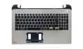 Carcasa superioara si tastatura Toshiba Satellite L50-B, L50D-B, L55-B, L55D-B, aurie, layout UK