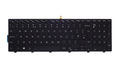 Tastatura compatibila Dell Inspiron 17 5748, 17 5749, 17 5755, 17 5758, neagra, cu iluminare, layout UK