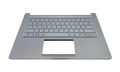 Carcasa superioara si tastatura originala Asus VivoBook 14 X403FA, layout US, argintie, cu iluminare, model 90NB0LP2-R31US0