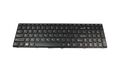 Tastatura compatibila laptop IBM Lenovo IdeaPad B570, B575, B580, B585, B590, V570, V575, Z570, Z575, rama neagra, taste negre, layout US, fara iluminare