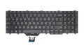 Tastatura originala Dell Latitude 5500, 5501, 5510, 5511, Precision 3540, 3541, 3550, 3551, neagra, fara iluminare, single point, layout US, model DJXM0