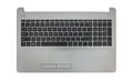 Carcasa superioara si tastatura laptop HP 250 G6, 255 G6, 256 G6, originala, versiune clasica fara iluminare, argintie, model 929904-B31