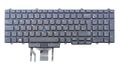 Tastatura compatibila Dell Precision 15 3510, 7510, Precision 17 7710, neagra, cu iluminare, layout UK, model FP37Y