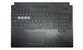 Carcasa superioara si tastatura originala Asus ROG Strix Hero II GL504GM, GL504GV, negru cu gri antracit, layout US, cu iluminare, taste marcate QWER, model 90NR00K2-R31UI0