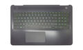 Carcasa superioara laptop HP Pavilion 15-bc, originala, neagra, layout international, fara iluminare, model L22937-B31