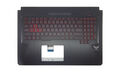 Carcasa superioara si tastatura originala Asus TUF Gaming FX705DY, neagra, layout US, cu iluminare, model 90NR0192-R31UI0