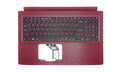 Carcasa superioara si tastatura originala Acer Aspire 3 A315-53, A315-53G, A315-57, A315-66, A315-72, rosie, fara iluminare, layout US