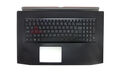 Carcasa superioara si tastatura originala Acer Predator Helios 300 PH317-52 echipat cu GPU GTX 1050, neagra, CU iluminare, layout francez
