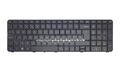Tastatura compatibila HP DV7-4000, rama negru lucios, fara iluminare, layout UK