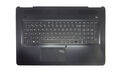 Carcasa superioara cu tastatura originala HP Pavilion 17-AB, neagra, layout international, fara iluminare, model L02743-B31
