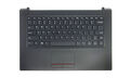 Carcasa superioara si tastatura originala Lenovo V110-14AST, V110-14IAP, originala, neagra, layout US, fara iluminare, model 5CB0L80502
