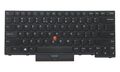 Tastatura originala Lenovo ThinkPad P14s Gen 1, Gen 2, ThinkPad T14 Gen 1, Gen 2, neagra, layout international, fara iluminare