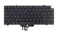 Tastatura originala Dell Latitude 5420, 7420, 7520, neagra, cu iluminare, layout US, model CW3R5