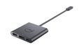 Mini docking station travel / Mini port replicator USB-C la HDMI/ DisplayPort (4K HDR @ 60Hz) original Dell model 76RN1