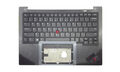 Carcasa superioara cu tastatura originala Lenovo ThinkPad X1 Carbon 9th Gen Type 20XW, 20XX, neagra, layout US, cu iluminare, model 5M11C53345