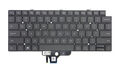 Tastatura originala Dell Latitude 5320, neagra, cu iluminare, layout US, model 1828G