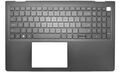 Carcasa superioara cu tastatura Dell Inspiron 15 3510 3511 3515 layout US, fara iluminare, Carbon Black