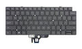 Tastatura originala Dell Latitude 5320 5330 5340, 7320 7330, neagra, cu iluminare, layout US, model 1828G J8C2M