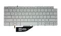 Tastatura originala Dell XPS 13 7390 2-in-1, XPS 13 9310 2-in-1, alba, cu iluminare, layout international, model X7C56, X01GR