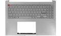 Carcasa superioara si tastatura originala Asus VivoBook Pro 16 OLED K6602ZC, K6602ZE, layout US, Cool Silver, cu iluminare