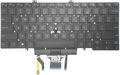 Tastatura compatibila Dell Latitude 5400, 5401, 5410, 5411, cu iluminare, pentru dualpoint, layout US, model 3J9FC