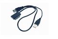 Cablu Gembird USB 2.0 - SATA II (13 pini) pentru SSD, DVD  - model A-USATA-01