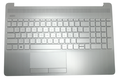 Carcasa superioara cu tastatura HP 15-DW, 15T-DW, 15S-DU, 15S-DY, originala, argintie, layout romanesc