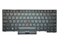 Tastatura compatibila Lenovo ThinkPad P14s Gen 1, Gen 2, ThinkPad T14 Gen 1, Gen 2, neagra, layout US, fara iluminare