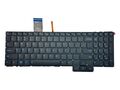 Tastatura compatibila Lenovo Legion 5-17ARH05H, 5-17IMH05, 5-17IMH05H, font albastru, cu iluminare, layout US