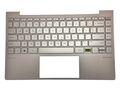 Carcasa superioara palmrest cu tastatura HP Envy 13-BA, 13T-BA, L96801-B31 L98415-B31, cu iluminare, argintiu