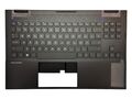 Carcasa superioara palmrest cu tastatura HP OMEN 15-EK 15-EN, 15-en0003nq,  15-en1010nq, 15-en1003nq, romana, N46183-271, RGB 4 zone