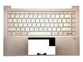 Carcasa superioara palmrest cu tastatura HP Pavilion 14-DV, 14T-DV, 14-DV0063TX, 14-DV0076TU, LUMINOUS GOLD, romana, M16661-271, cu iluminare