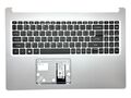 Carcasa superioara si tastatura originala Acer Aspire 5 A515-55, A515-55G, silver 6B.HSNN7.030, fara iluminare, layout US