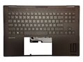Carcasa superioara palmrest cu tastatura HP OMEN 16-N, 16-N0002NQ, 16-N0003NQ, 16-N0005NQ, 16-N0007NQ, 16-N0014NQ, 16-N0024NQ, 16-N0020NQ, 16-N0014NQ, romana, N14061-271, RGB 4 zone