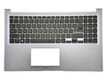 Carcasa superioara cu tastatura Asus VivoBook 15 D1502IA M1502IA S1502IA, US, fara iluminare, argintiu