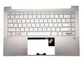 Carcasa superioara palmrest cu tastatura HP Pavilion 14-DV, 14T-DV, 14-DV0063TX, 14-DV0076TU, NaturalSilver, romana, M16649-271, cu iluminare