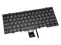 Tastatura originala Dell Latitude 5300, 5300 2-in-1, 5310, 5310 2-in-1, 7300, neagra, cu iluminare, layout US, model 5CDK4