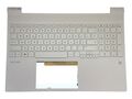 Carcasa superioara palmrest cu tastatura HP Victus 15-FA, 15-FB 15Z-FB, N13297-271, romana, ALB