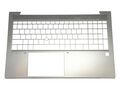 Carcasa superioara palmrest HP EliteBook 850 G8, 850 G7, argintie (pentru montaj tastatura cu layout US)