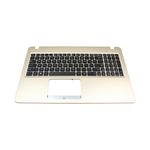Carcasa superioara si tastatura Asus X540UV, auriu