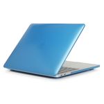 Carcasa de protectie albastra semitransparenta eStuff pentru Apple MacBook Pro 13" (Retina, Late 2016) A1706 Touch Bar, 13" (Retina, Late 2016) A1708, 13" (Retina, Mid 2018) A1989, 13" (2017, Retina) Touch Bar 4TBT3