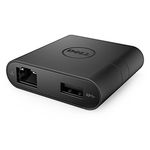 Dell Adapter - USB-C to HDMI/VGA/Ethernet/USB 3.0 DA200