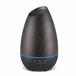 Difuzor InnoGear Aromatherapy cu control touch si temporizator ajustabil, 7 culori LED ambientale, 500ml