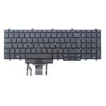 Tastatura originala Dell Precision 15 3510, 7510, Precision 17 7710, neagra, cu iluminare, layout UK, model FP37Y