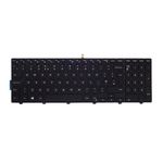 Tastatura compatibila Dell Inspiron 15 3541, 15 3542, 15 3543, 15 5555, 15 5558, 15 5559, Vostro 15 3558, neagra, cu iluminare, layout UK