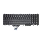 Tastatura originala Dell Latitude 5500, 5501, 5510, 5511, Precision 3540, 3541, 3550, 3551, neagra, fara iluminare, single point, layout US, model DJXM0