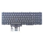 Tastatura compatibila Dell Latitude 5580, 5590, 5591, neagra, cu iluminare, layout UK, model FP37Y
