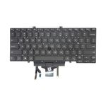 Tastatura originala laptop Dell Latitude 5400, 5401, 5410, 5411, cu iluminare, pentru dualpoint, layout US, model 3J9FC