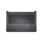 Carcasa superioara laptop HP 240 G7, HP 246 G7, originala, gri, layout international, model L44060-B31