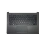 Carcasa superioara laptop HP 240 G7, HP 246 G7, originala, gri, layout international, model L44060-B31